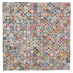 quilled Coiled Wall Art 40 X 40 Inches