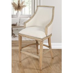 Farmhouse Barrel Counter Stool