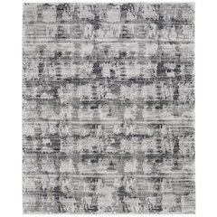 Sonora Modern Abstract, Gray/Ivory, 7'-10" x 10'-3" Area Rug