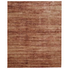 Deja Modern Solid, Brown/Red/Tan, 9'-0" x 12'-8" Area Rug