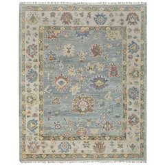 Fillmore Transitional Floral & Botanical, Blue/Ivory/Yellow, 10' x 14' Area Rug