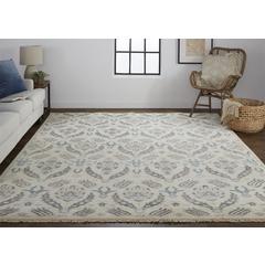 Beall Luxury Wool Rug, Arts and Crafts, Beige, 2ft x 3ft Accent Rug, BEA6711FBGE000P00