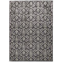 Azeri Iv Transitional Ikat, Gray/Taupe/Ivory, 10' x 13'-2" Area Rug