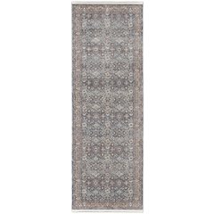 Marquette Transitional Oriental, Blue/Red, 2'-8" x 12' Runner