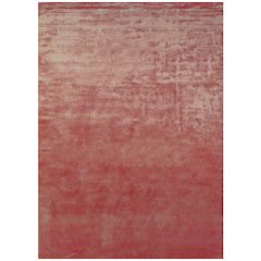 Marlowe Modern Chevron, Red/Orange, 7'-9" x 9'-9" Area Rug