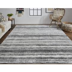 Mackay Handwoven Graident Rug, Charcoal Gray, 5ft x 8ft Area Rug, MKY8824FCHL000E10