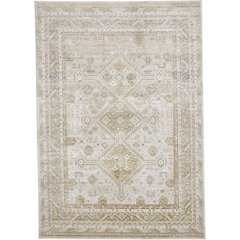 Aura Modern Persian, Gold/Ivory, 9'-2" x 12' Area Rug