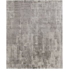 Eastfield Modern Abstract, Gray/Ivory, 5' x 8' Area Rug