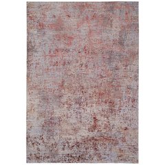 Pryor Modern Watercolor, Red/Gray/Blue, 2' x 3' Accent Rug