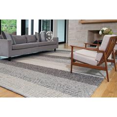 Berkeley Modern Eco-Friendly Bouclé Rug, Chracoal Gray/Tan, 5ft x 8ft Area Rug, 6790811FSNDMLTE10