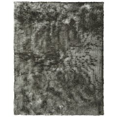 Indochine Modern Solid, Green, 4'-9" x 7'-6" Area Rug