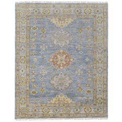 Fillmore Transitional Diamond, Blue/Green/Yellow, 8' x 10' Area Rug