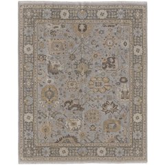 Corbitt Traditional Oriental, Blue/Gold/Gray, 2' x 3' Accent Rug