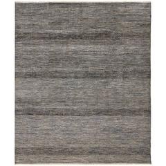 Janson Classic Striped Rug, Dark/Warm Gray, 7ft - 9in x 9ft - 9in Area Rug, I92I6065DGY000F99