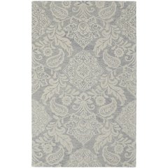 Belfort Transitional Medallion, Blue/Ivory, 10' x 14' Area Rug
