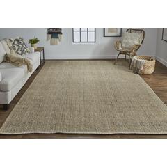 Naples Space Dyed In/Outdoor Flatweave, Tobacco Brown, 9ft x 12ft Area Rug, NAP0751FBRN000G00