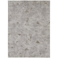 Vancouver Modern Abstract, Ivory/Gray/Tan, 9' x 12' Area Rug