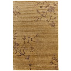 Cordonnet Transitional Floral & Botanical, Green, 5'-6" x 8'-6" Area Rug