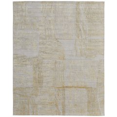 Eastfield Modern Abstract, Yellow/Ivory/Gold, 10' x 14' Area Rug