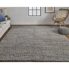 Berkeley Modern Eco Marled Bouclé Rug, Amathyst Purple/Beige, 8ft x 11ft, 6790821FPURMLTG99