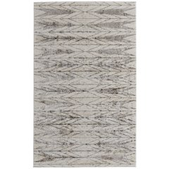 Vancouver Modern Geometric, Ivory/Tan/Brown, 5' x 8' Area Rug