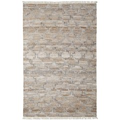 Beckett Transitional Trellis & Lattice, Tan/Gray/Ivory, 5' x 8' Area Rug