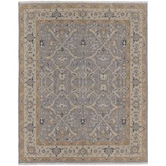 Corbitt Traditional Oriental, Gray/Gold, 9'-6" x 13'-6" Area Rug