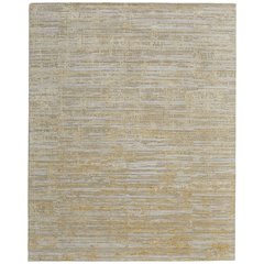 Eastfield Modern Abstract, Yellow/Ivory/Gold, 5' x 8' Area Rug
