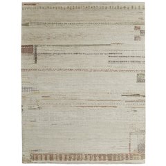 Kasbah Modern Abstract, Tan/Red/Green, 2' x 3' Accent Rug