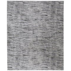 Sonora Modern Abstract, Gray/Ivory/Tan, 9'-0" x 12'-8" Area Rug