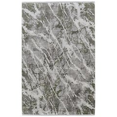 Cadiz Modern Abstract, Gray/Green/Taupe, 4'-10" x 7'-10" Area Rug
