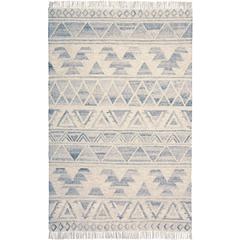 Savona Bohemian Geometric Flatweave Rug, Vapor Gray/Ivory, 9ft x 12ft Area Rug, 8590794FLBLIVYG00