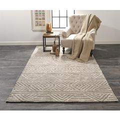 Colton Modern Diamond Art Deco Rug, Sand/Natural Tan, 8ft x 10ft Area Rug, 8748791FBRN000F00