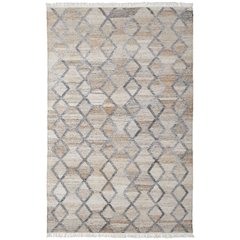Beckett Transitional Trellis & Lattice, Gray/Ivory/Tan, 5' x 8' Area Rug