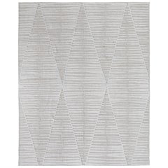Elias Modern Geometric, Ivory/Tan, 9' x 12' Area Rug