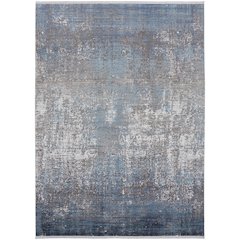 Cadiz Modern Abstract, Blue/Gray/Silver, 9'-9" x 13'-2" Area Rug