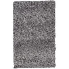 Stoneleigh Stonewashed Mélange Shag Rug, Steel Gray, 9ft x 12ft Area Rug, 3998830FGRY000G00
