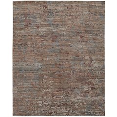 Conroe Modern Abstract, Red/Blue, 2' x 3' Accent Rug