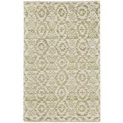 Nizhoni Transitional Southwestern, Green/Ivory, 2' x 3' Accent Rug