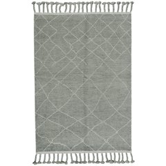 Twain Transitional Diamond, Green/Gray/Ivory, 5'-6" x 8'-6" Area Rug