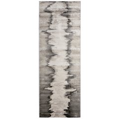 Micah Modern Abstract, Gray/Taupe/Ivory, 2'-10" x 7'-10" Runner