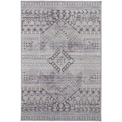 Francisco Transitional Medallion, Ivory/Gray, 12' x 15' Area Rug