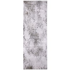 Waldor Modern Abstract, Gray/Silver/Taupe, 2'-10" x 7'-10" Runner