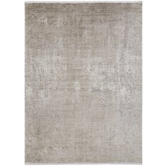 Cadiz Modern Abstract, Tan/Ivory/Gray, 6'-6" x 9'-6" Area Rug
