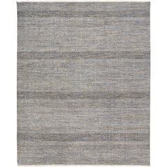 Janson Classic Striped Rug, Warm Gray/Bright Blue, 7ft-9in x 9ft-9in Area Rug, I92I6064BLU000F99