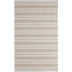 Duprine Transitional Stripes, Ivory/Taupe, 10' x 14' Area Rug