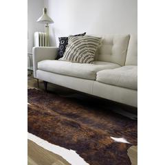 Bartlett Premium On-Hair Cowhide, Brindle Dark Brown, Small, ARGCOWHDEXODRKQ01