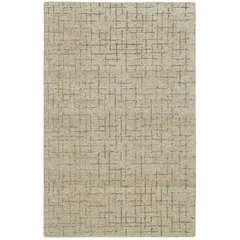 Morisco Transitional Geometric, Tan/Gray/Black, 5' x 8' Area Rug