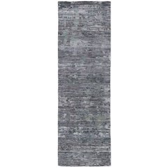 Conroe Modern Abstract, Blue/Gray, 2'-6" x 8' Runner