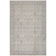 Marquette Rustic Persian Farmhouse Area Rug, Beige/Warm Gray, 9ft-6in x 12ft-7in, MRQ3776FBGEGRYH07